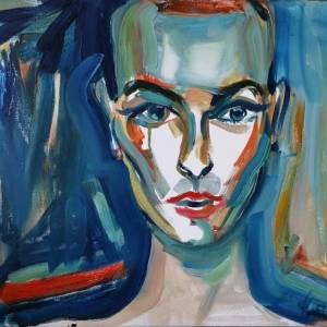 Sinead O'Connor (80x60cm)